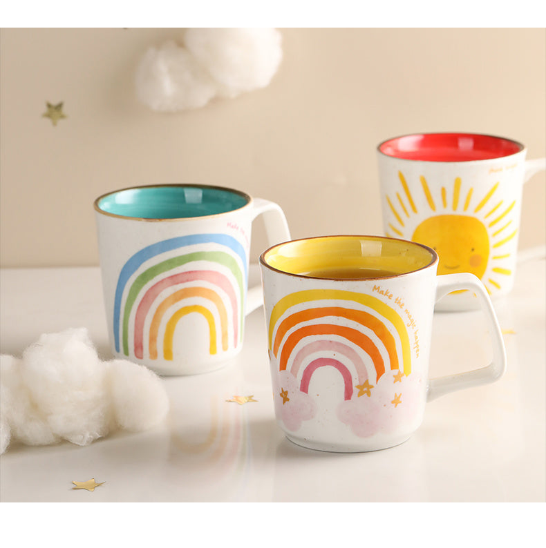 Women's Summer Ceramic Creative Office Coffee Mug