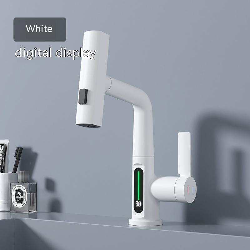 Intelligent Digital Display Pull-out Faucet