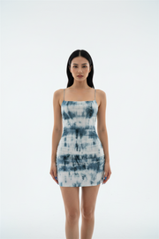 Women's Statement Graffiti Print Sling Dress