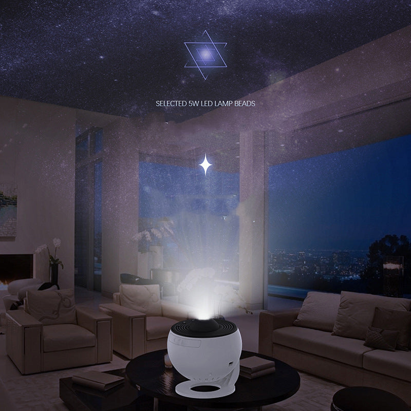 360° Rotating Galaxy & Starry Sky Planetarium Projector