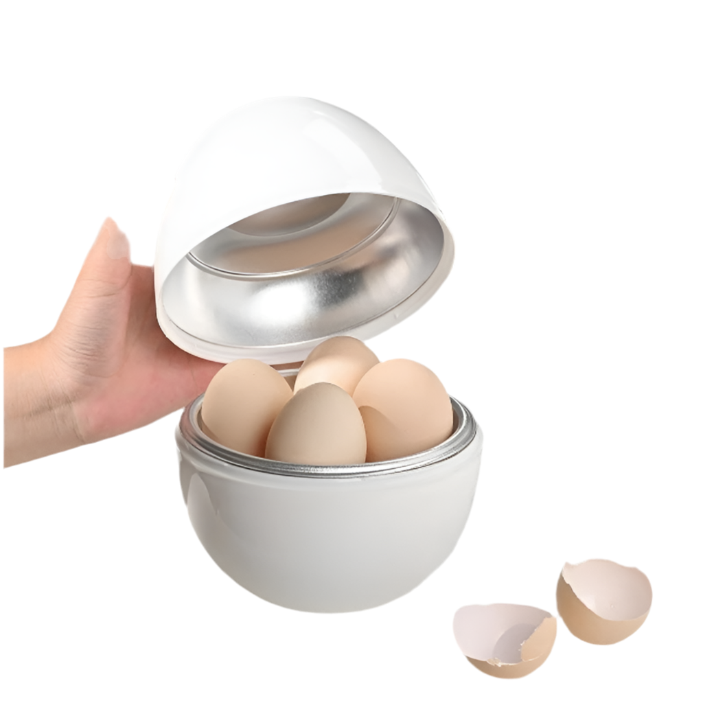 Capacity For 4 Eggs Microwave Egg Steamer Boiler Cooker Easy Quick 5 Minutes Hard Or Soft Boiled Kitchen Cooking Tools Kitchen Gadgets