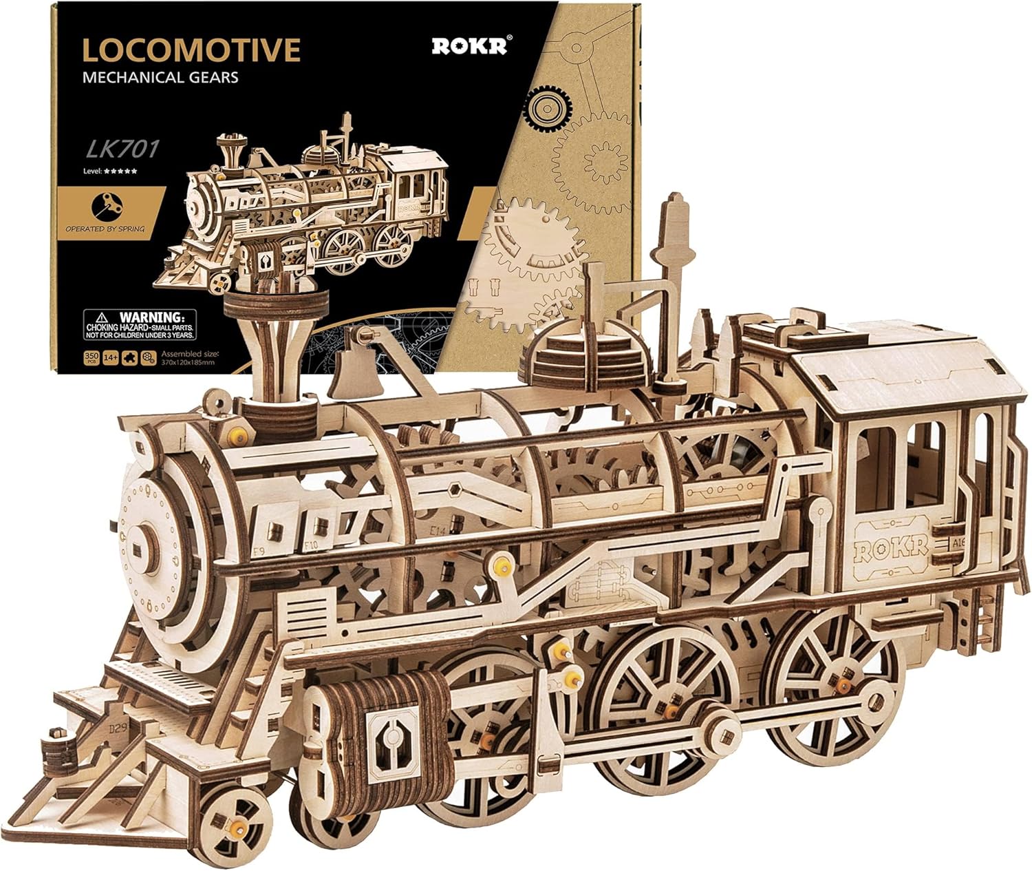 Robotime ROKR Movable Locomotive
