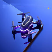 Mini Gradient LED Remote Control Aerial Plane