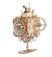 wooden submarine puzzle