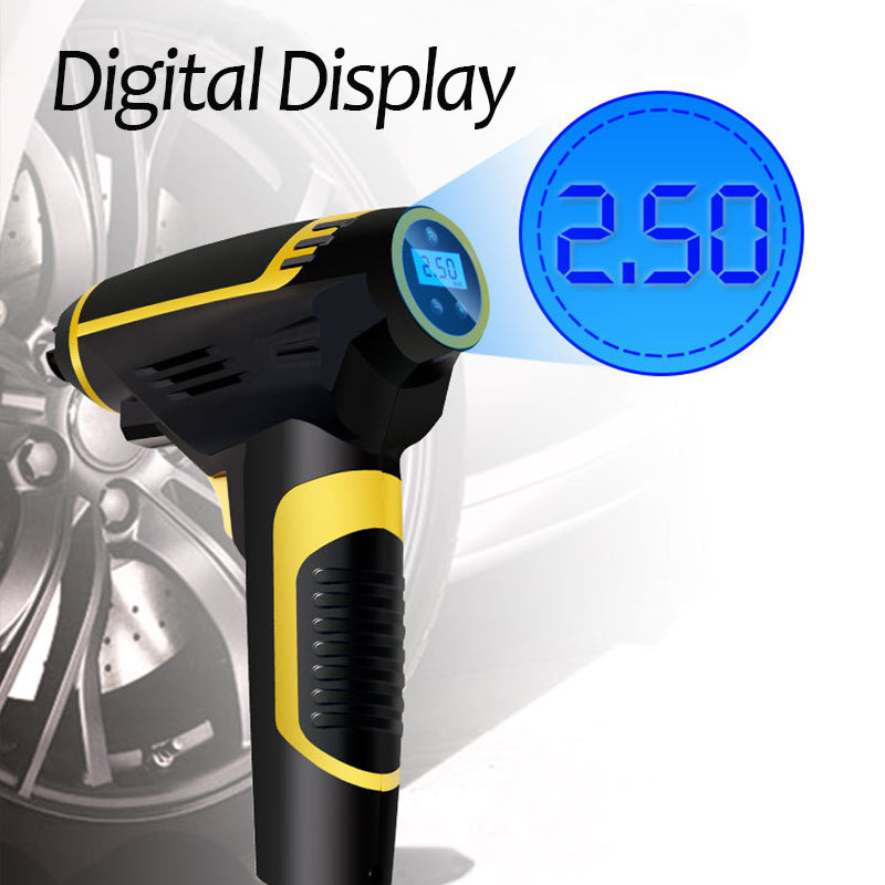 Smart Digital LED Portable Car Air Compressor