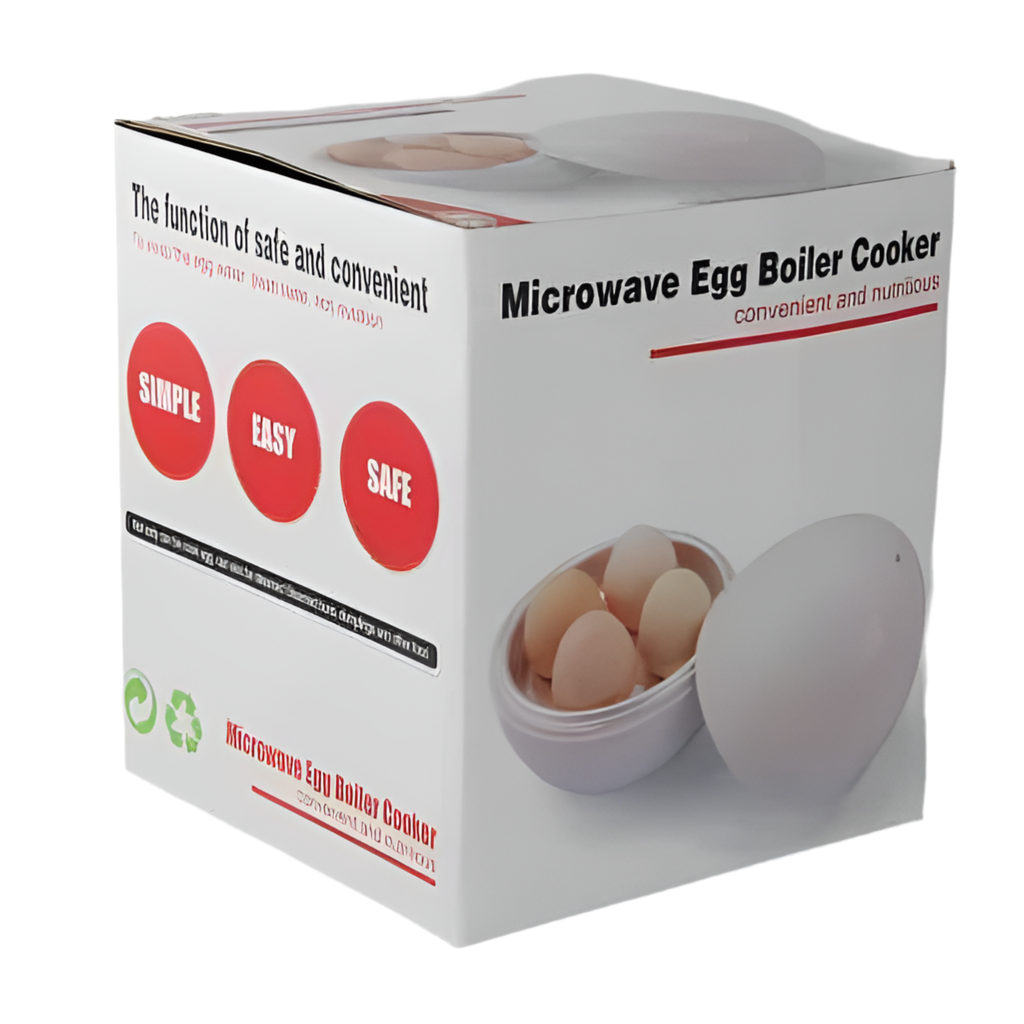 Capacity For 4 Eggs Microwave Egg Steamer Boiler Cooker Easy Quick 5 Minutes Hard Or Soft Boiled Kitchen Cooking Tools Kitchen Gadgets