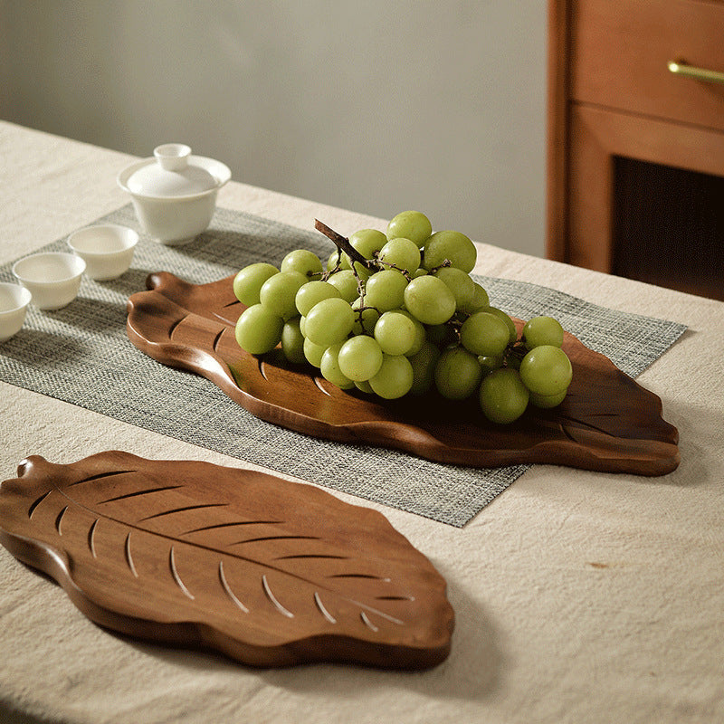 Home Wooden Tea Tray Restaurant Baking Fruit Pastry