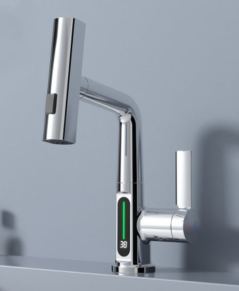 Intelligent Digital Display Pull-out Faucet