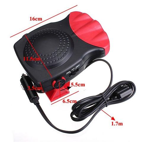 2-in-1 Portable Car Windshield Defroster & Heater