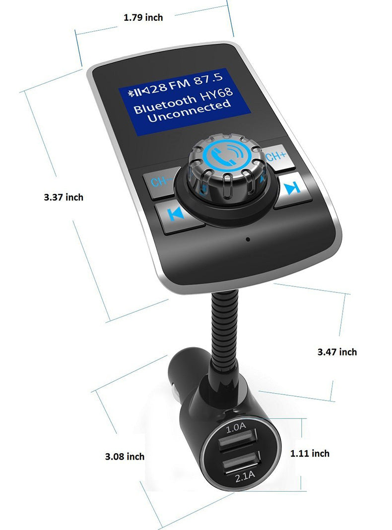 Car Bluetooth FM Transmitter & MP3 Player