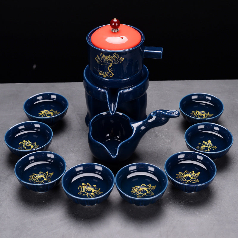 Lazy Stone Mill Automatic Tea Set