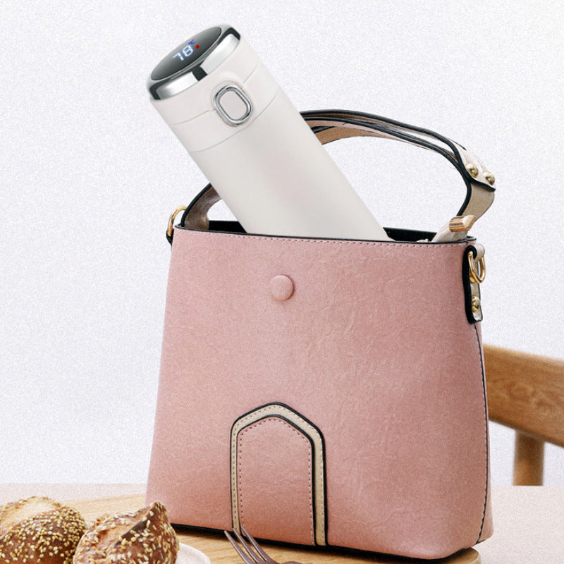 Men And Women Display Temperature Smart Pea Cup Portable Bounce Cup Customization