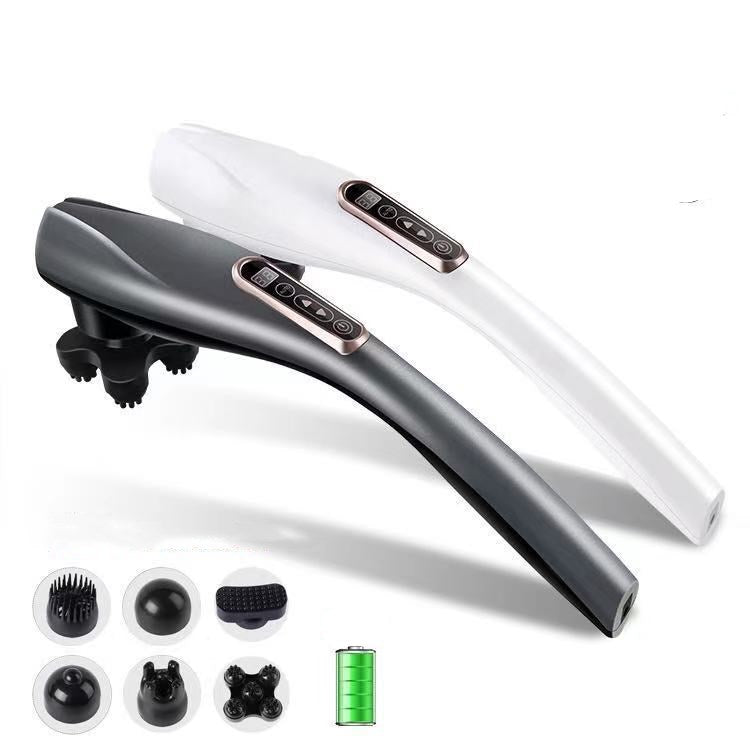 Electric Handheld 6-Head Body Massager