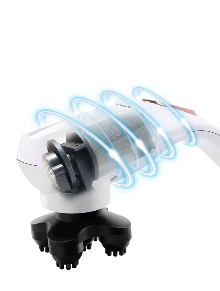 Electric Handheld 6-Head Body Massager