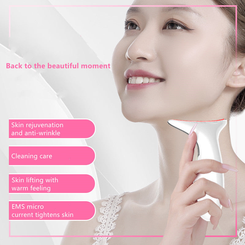 Neck Beauty Device & Color Light Rejuvenation