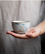 Ru Kiln Tea Cup Master Cup Ceramic Tea Cup