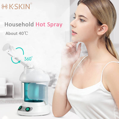 Portable Ozone Facial Steamer & Aroma Herbal Device