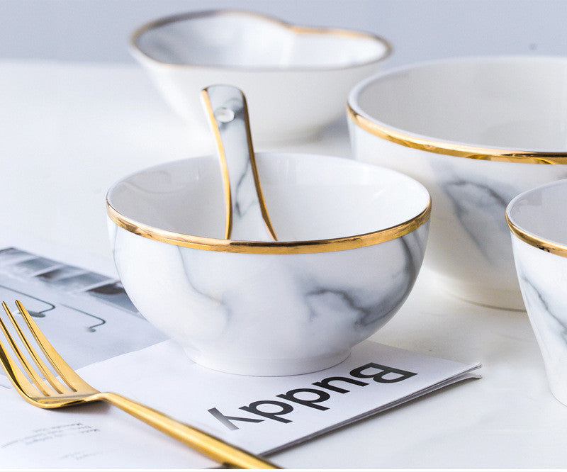 Japanese Style Combination Tableware Set, Household Ceramic Dishes And Dishes