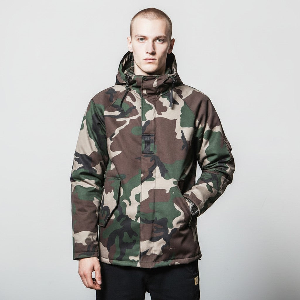 Men's Winter Camouflage Cotton Jacket