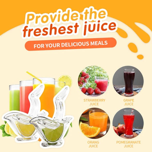 Bird Shape Acrylic Manual Lemon Juicer