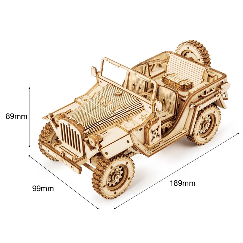Robotime ROKR Heavy Truck MC701 (3D Wooden Puzzle)