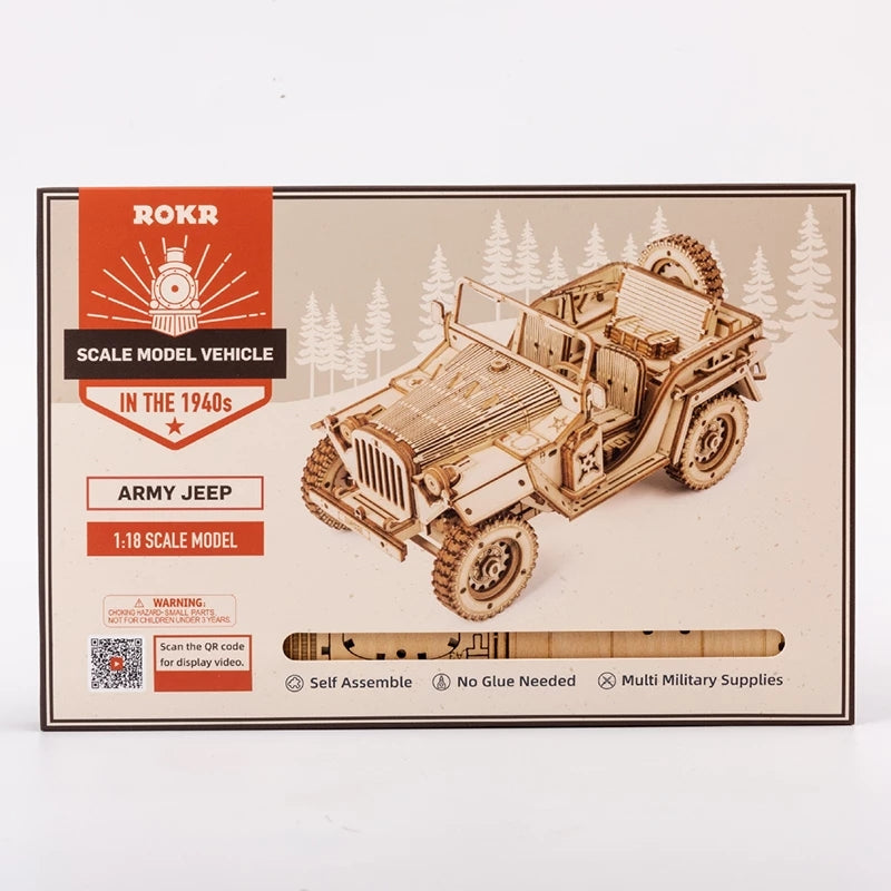 Robotime ROKR Heavy Truck MC701 (3D Wooden Puzzle)