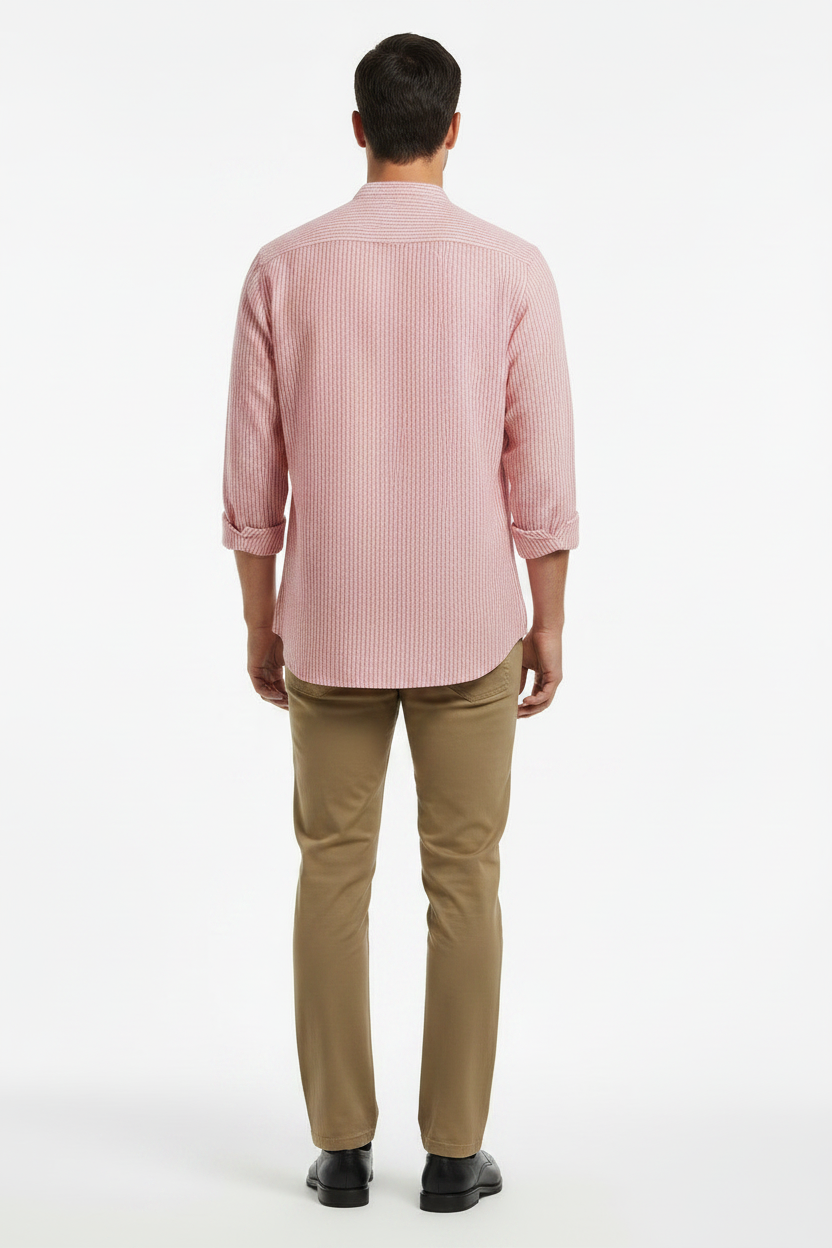 Hot sale striped men's shirt