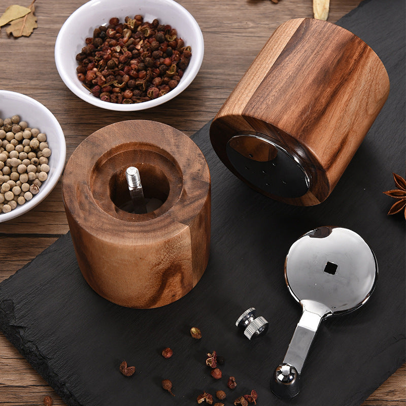 Manual pepper mill, pepper mill, salt mill
