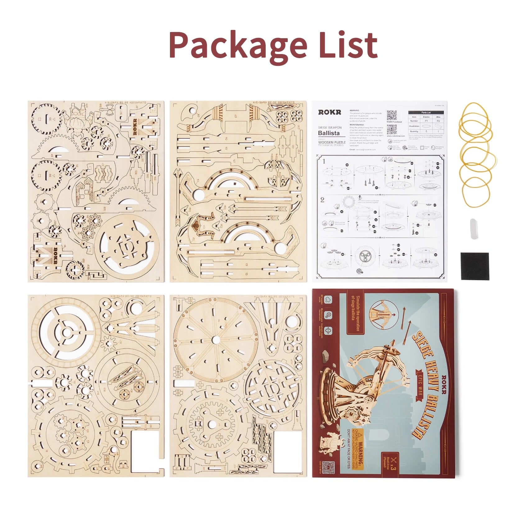 Robotime ROKR Siege Heavy Ballista (KW401)