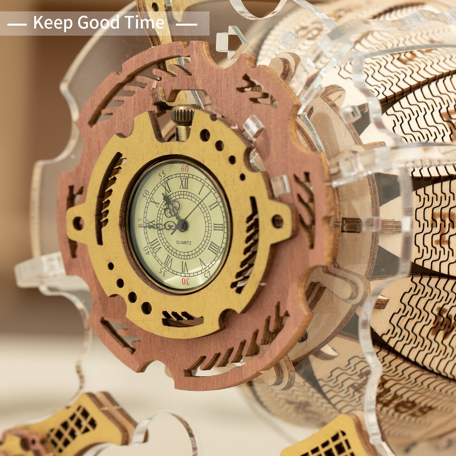 Robotime ROKR Zodiac Wall Clock (LC601)