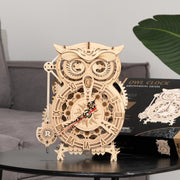 Robotime ROKR Owl Clock (LK503) 3D Wooden Puzzle