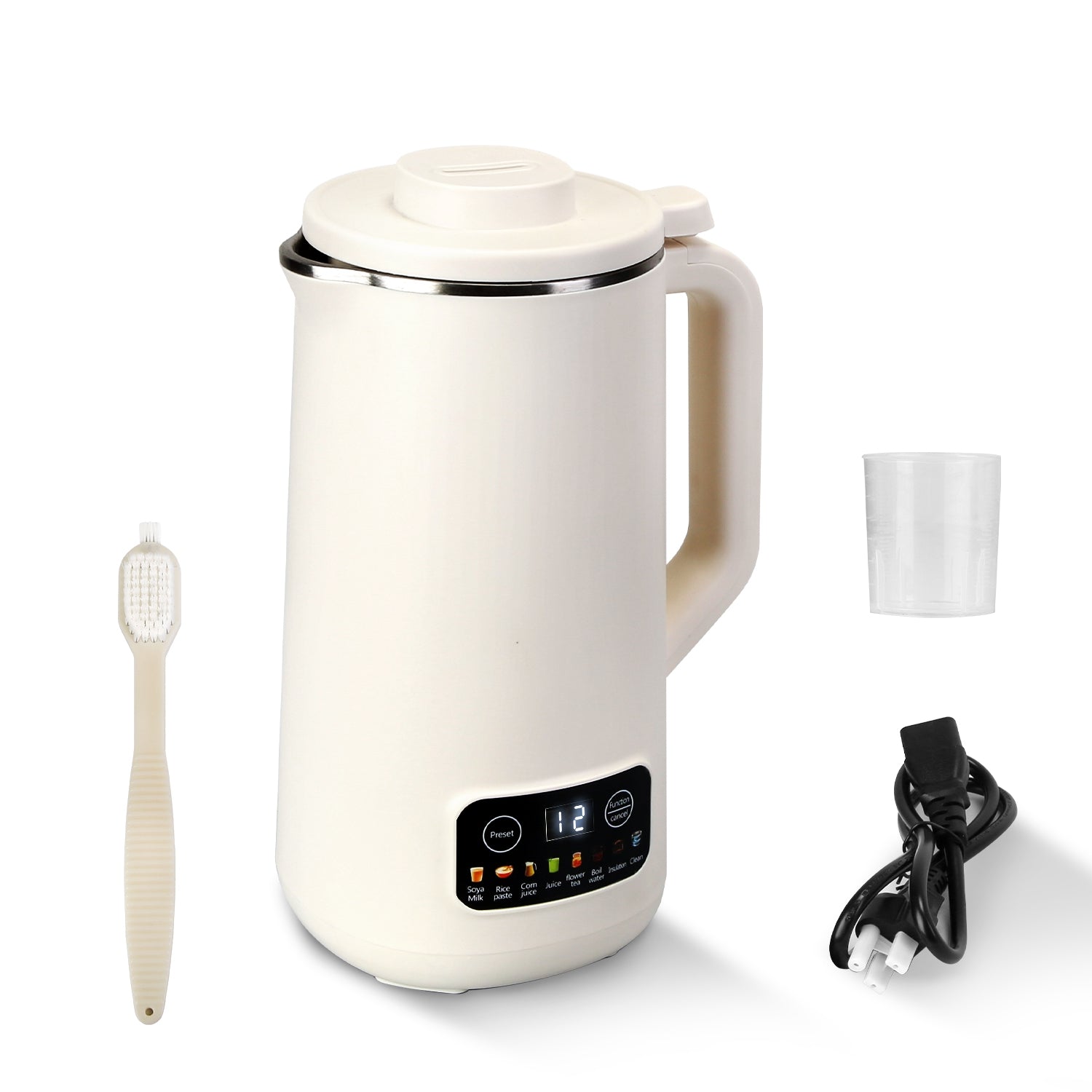 27OZ Smart Nut & Soy Milk Maker (12H Delay & Self-Cleaning)