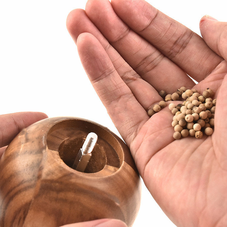 Manual pepper mill, pepper mill, salt mill