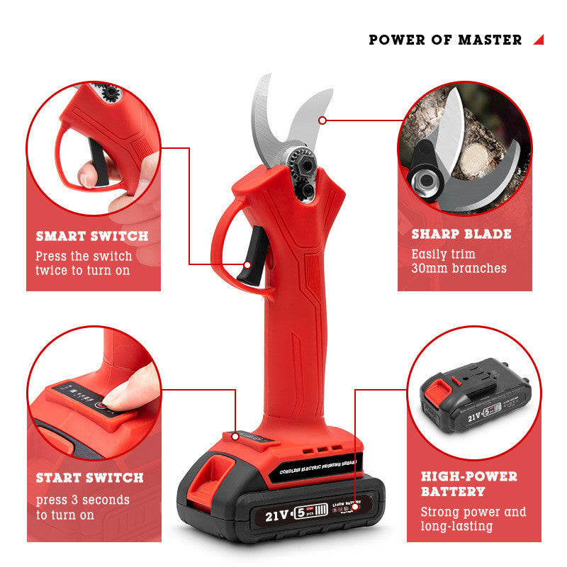 Rechargeable Branch Shears