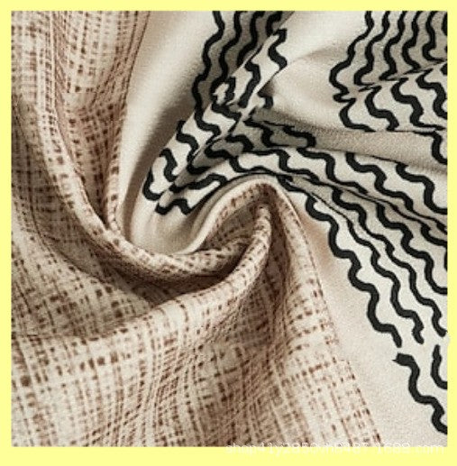 Men's Striped Stand Collar Slub Linen Casual Shirt