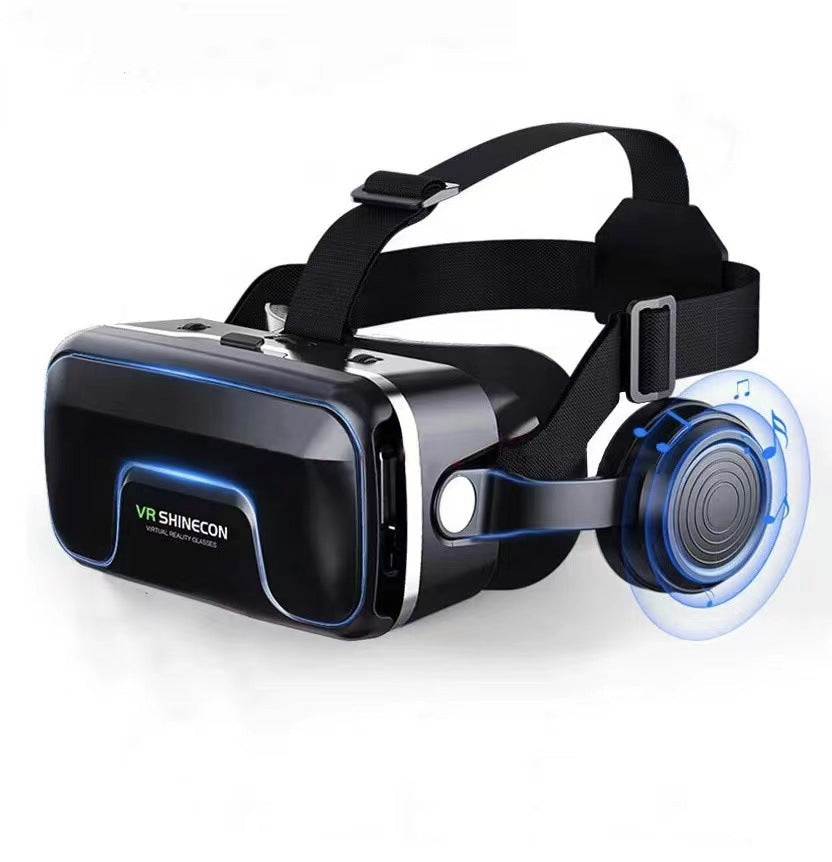 G04EA 7th Generation VR Glasses with Integrated Headphones
