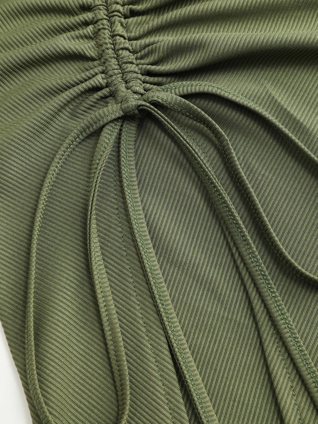 Women's Fashionable Knitted Slit Sheath Skirt