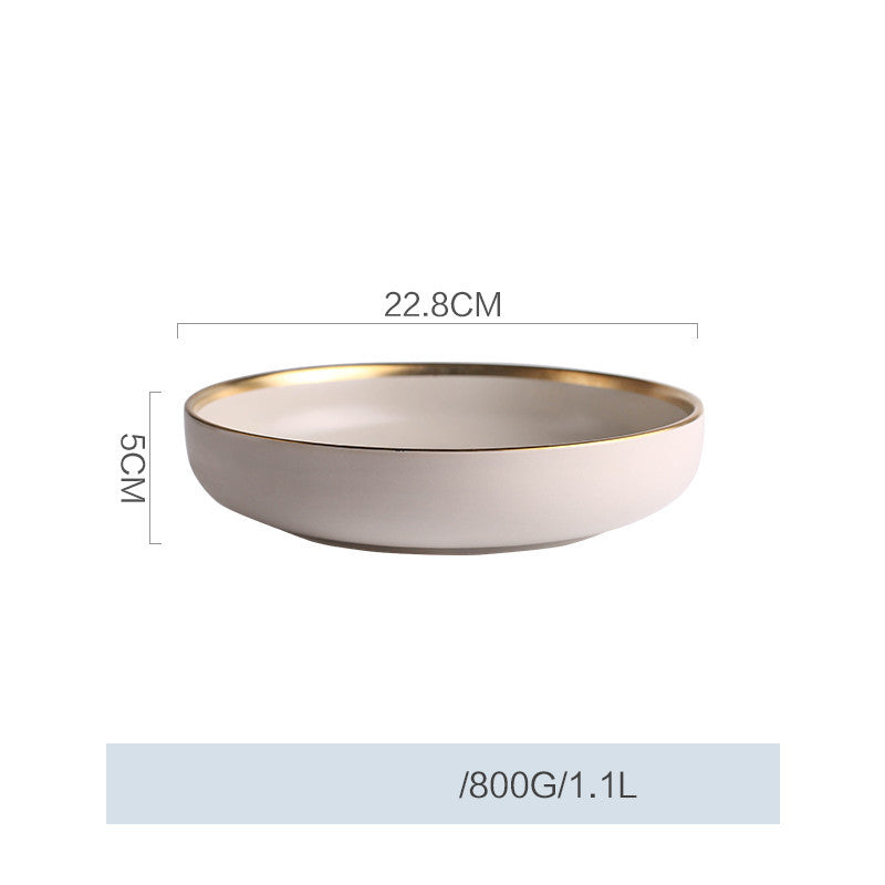 Phnom Penh solid color ceramic tableware