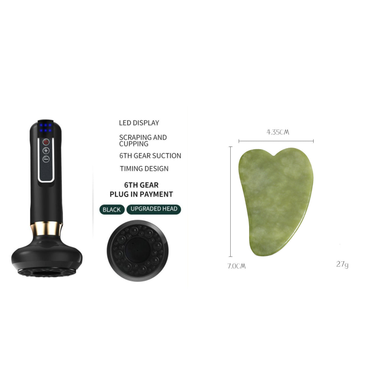 Electric Vacuum Cupping & Gua Sha Massager