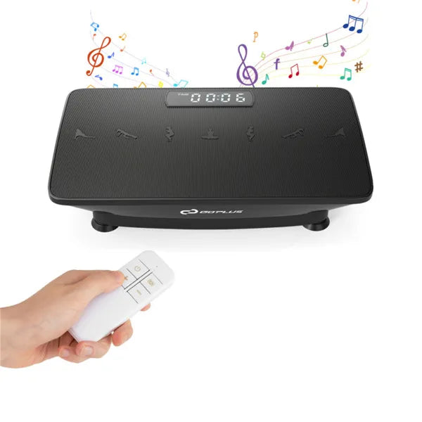 Black Full Body Vibration Plate