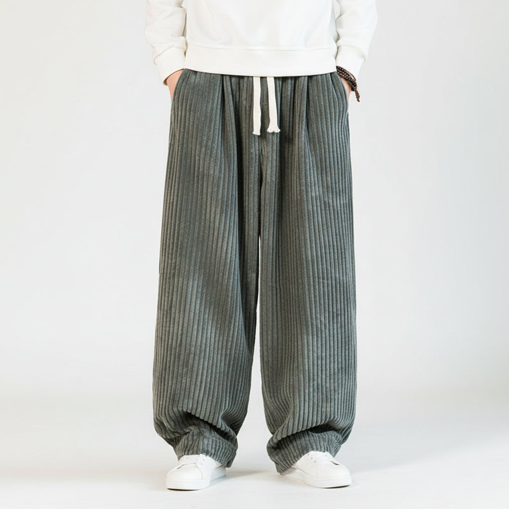 Men's Casual Ethnic Style Plus Size Pants