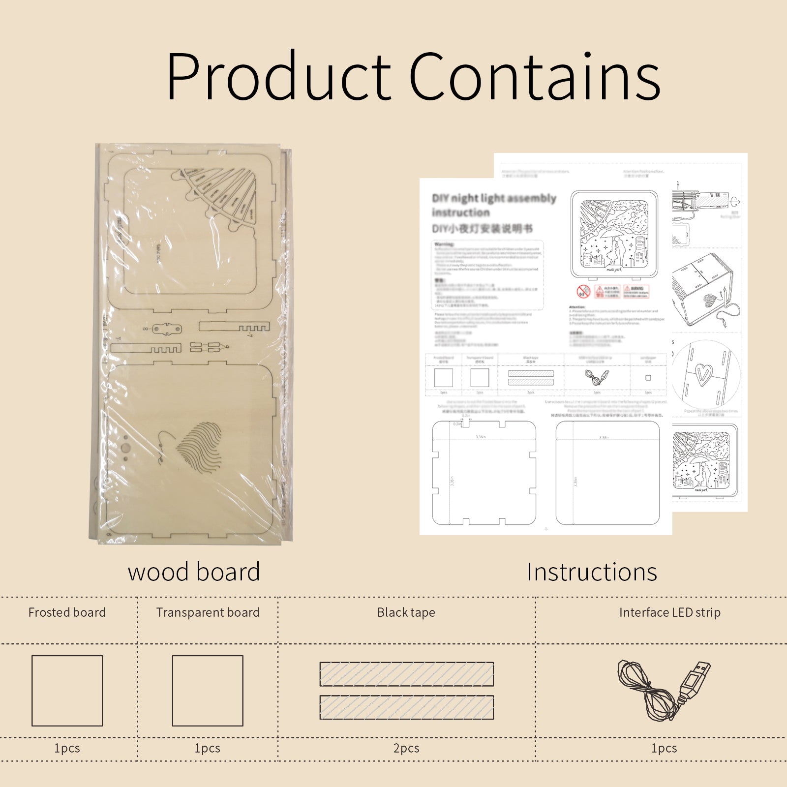 Music Park 3D Wooden Puzzle (Musical Mechanical Model)