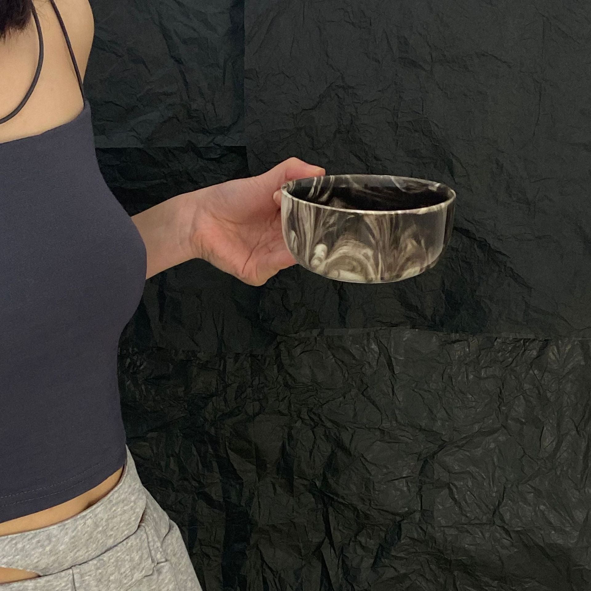 Milk Ceramic Mark Coffee Cup