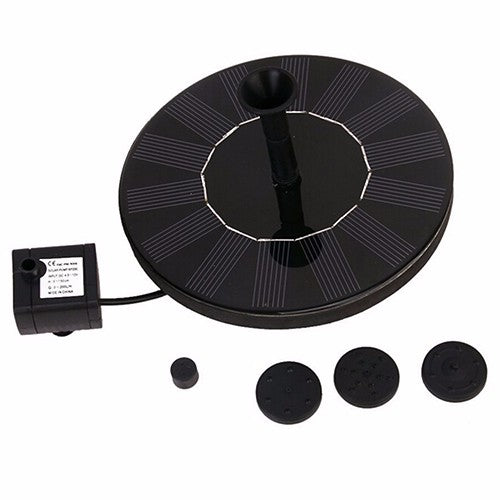 Outdoor Solar Fountain Pump for Garden Pond and Water Features