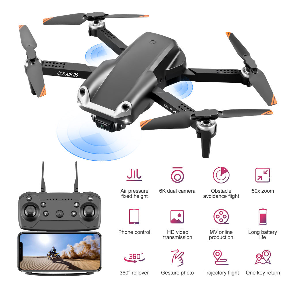 4K HD Folding Dual Camera Aerial UAV