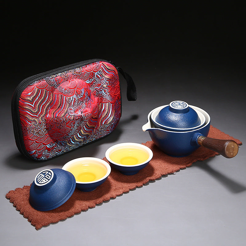 Travel Tea Set Portable Lazy Automatic