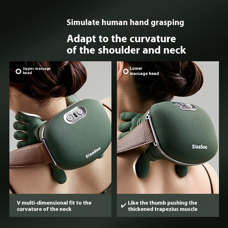 Wireless Electric Neck & Shoulder Kneading Massage Shawl