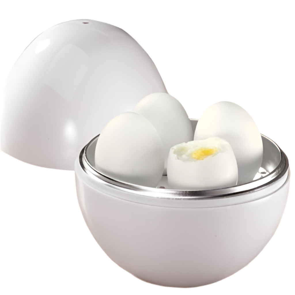 Capacity For 4 Eggs Microwave Egg Steamer Boiler Cooker Easy Quick 5 Minutes Hard Or Soft Boiled Kitchen Cooking Tools Kitchen Gadgets