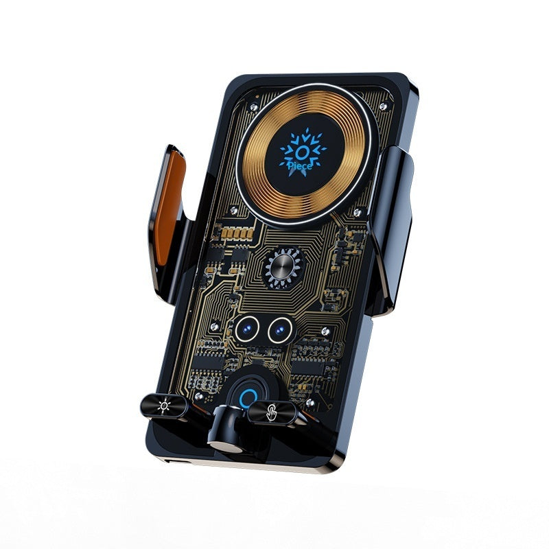 Transparent Smart Sensing Wireless Car Charger Holder