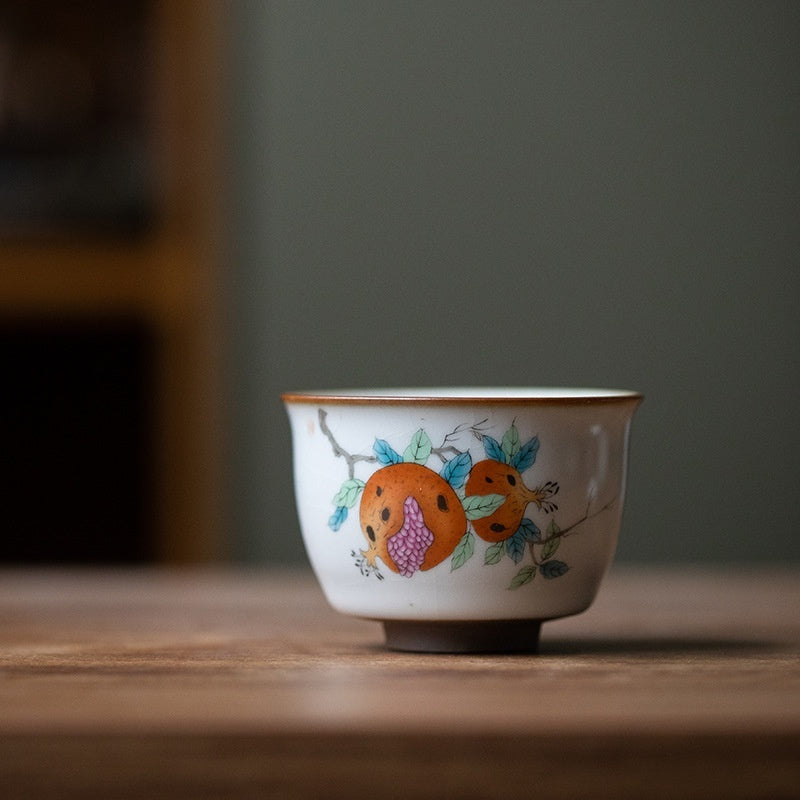 Ru Kiln Kung Fu Tea Set Tea Cup